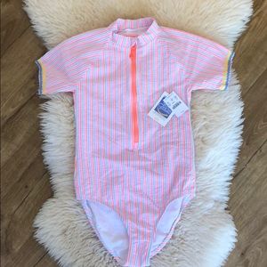 Crew Cuts Rash Guard One Piece swim suit